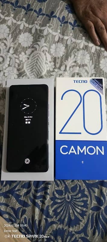 Tecno camon 20 in 5 months warranty. 0