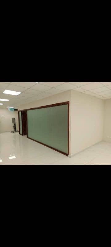 gypsum board partition and ceiling and cement board partition 4