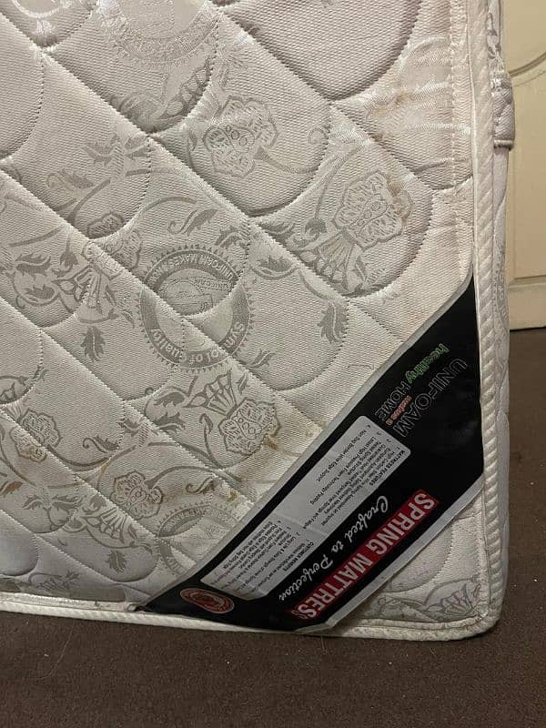 8 inch Unifoams King size Spring Mattress 0