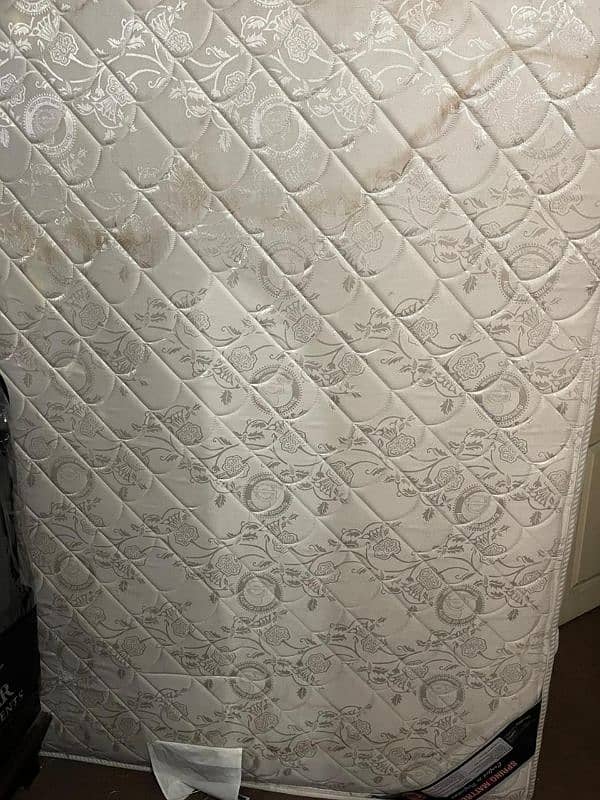 8 inch Unifoams King size Spring Mattress 12