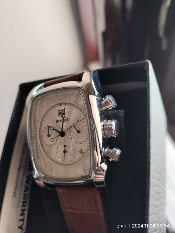 Mens watch chronograph Benyar 2