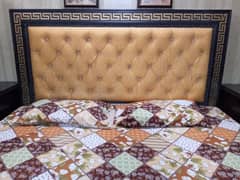 bed set / wooden set / side tables / showcase / wardrobe / bed set