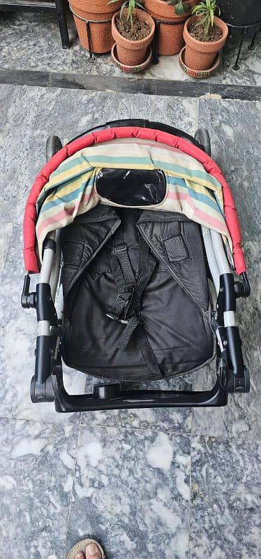 Baby cot and 3 in 1 stoller, carry cot and car seat set 8