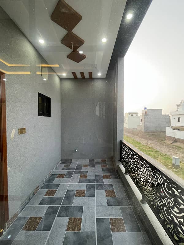 3.5 Marla Brand New House For Sale on 3 Years Easy 36 Months Instalments in Diamond Block Park View City Lahore 2