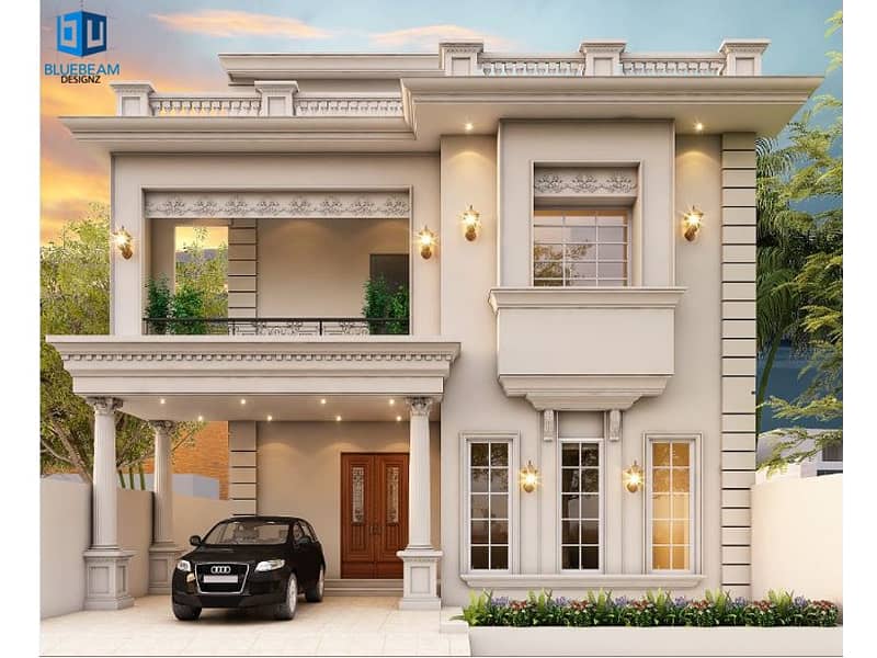 10 Marla Brand New House For Sale on 3 Years Easy 36 Months Instalments in Crystal Block Park View City Lahore 0