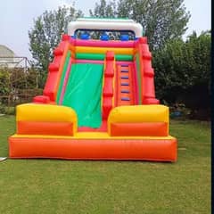 jumping castle /jumping slide / token ride  /birthday decoration