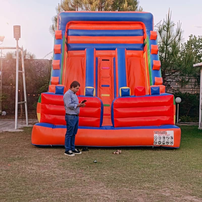 jumping castle /jumping slide / token ride  /birthday decoration 4