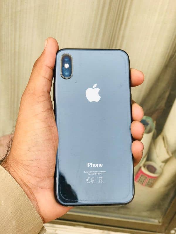 I phone x 64 GB official PTA appeared Good condition 0