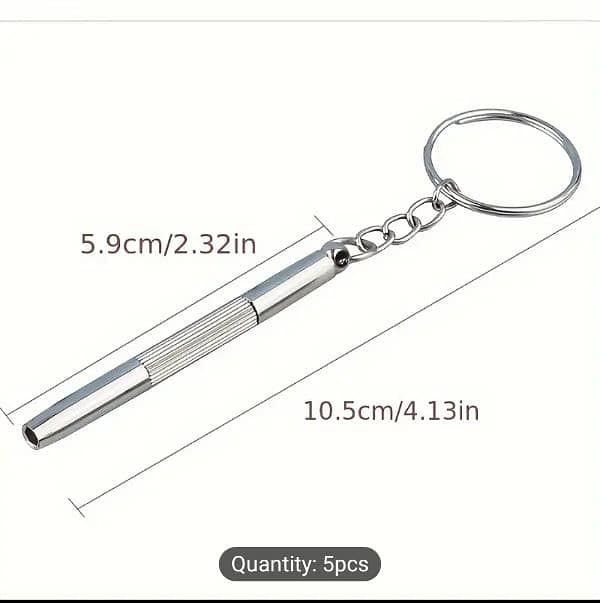 3 in 1 Keychain Screwdriver 1