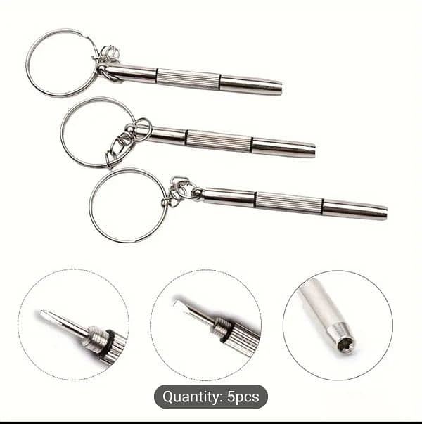 3 in 1 Keychain Screwdriver 2