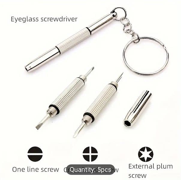 3 in 1 Keychain Screwdriver 3