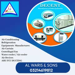 Industrial Exhaust Fan Chiller Plant /  BLOWERS COOLERS  FANS