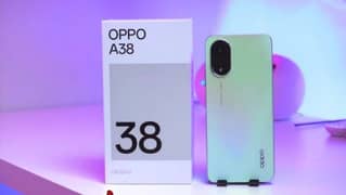 OppoA38 is using 1 week and box pack charger All 10by10 condition