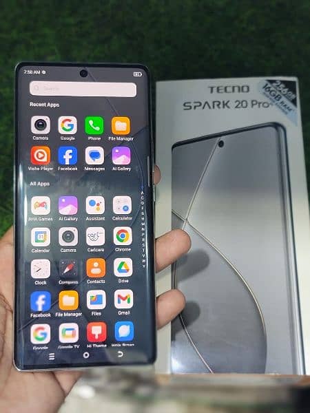 Tecno spark 20 pro plus pta approved 03409540439Watsapp 2