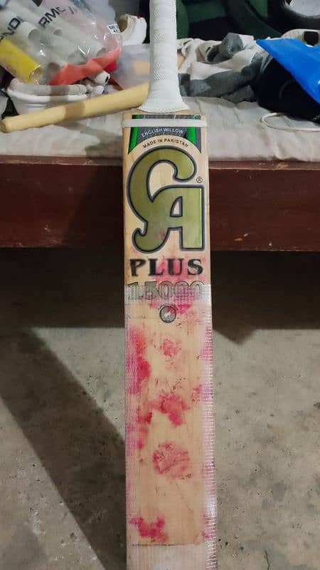 CA 15000 only 5 matches used this bat Sahib Zada farhan used this bat 0