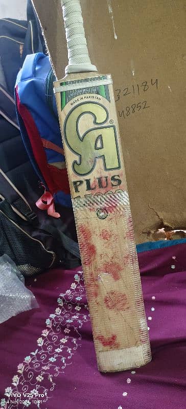 CA 15000 only 5 matches used this bat Sahib Zada farhan used this bat 2