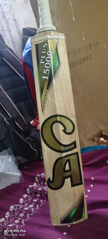 CA 15000 only 5 matches used this bat Sahib Zada farhan used this bat 3