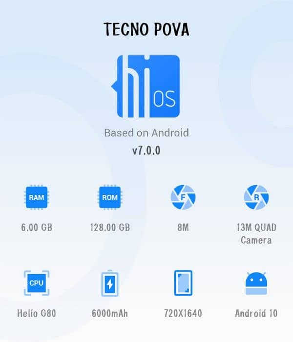 Tecno pova 6