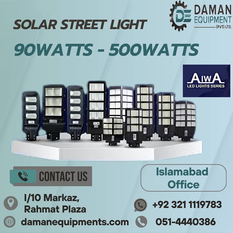 Solar Street Light - BOPU 60watts (Remote) 0