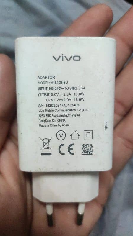 MI OR VIVO ORIGINAL CHARGER READ DESCRIPTION 0