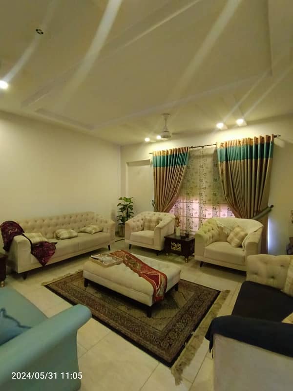 LUXURY TOW BED FURNISHED FLAT FOR RENT IN CENTORUS MALL F-8 5