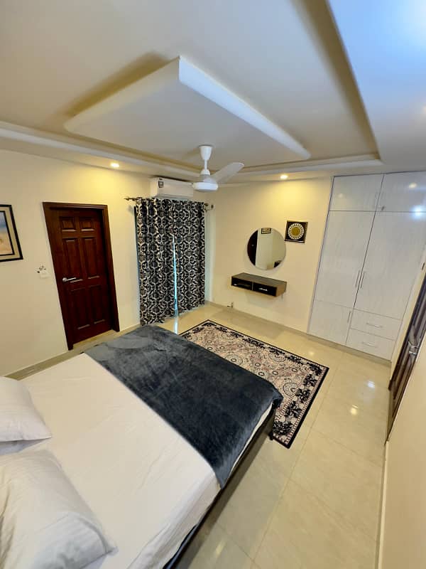 E11 3 bedroom lavish furnished apartment available on rent for perday and weekly basis 12