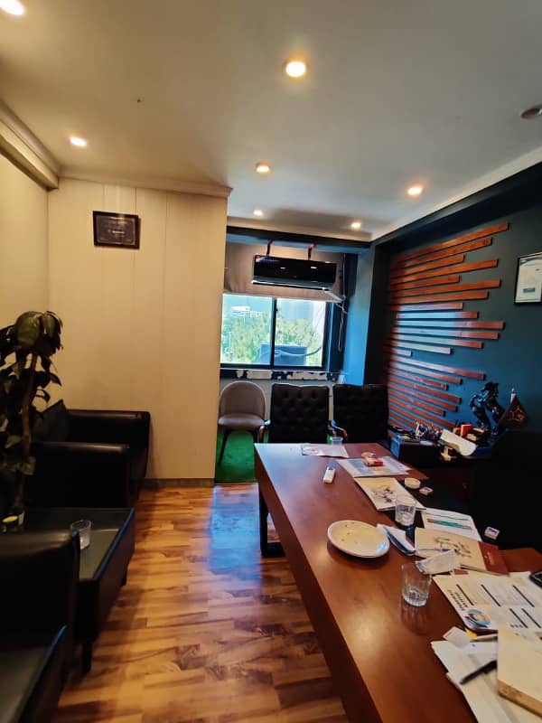 PC Marketing Offering!G-8 Markaz 620 Sq. Ft Fully Furnished 1st Floor For Rent 10