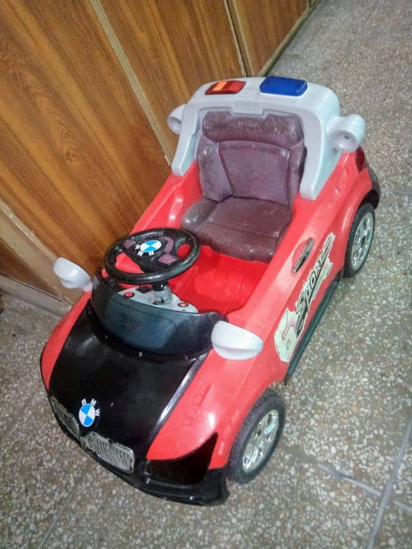 Police Kids Electric Car. O3358O8816O Call/Whatsap. with Charger 9