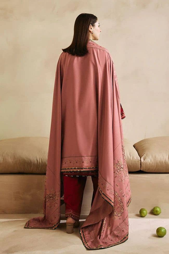 WINTER'S 3PC LINEN AIRJET DHANAK EMBROIDERED COLLECTION 2