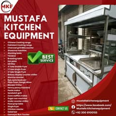 Shawarma Counter BBQ counter, , Hot Plates SS Best Qualit