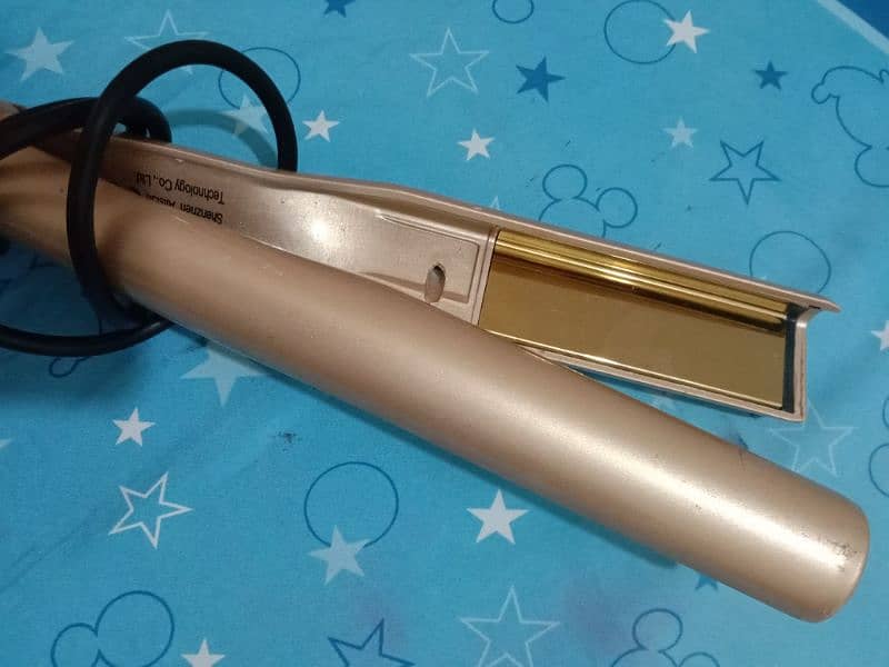 Hair Straightener New Golden 2