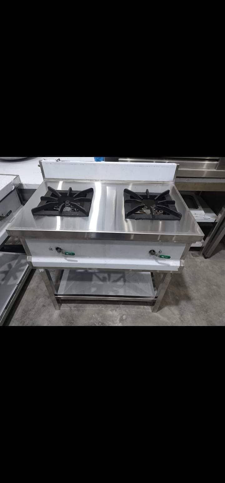 Shawarma Counter BBQ counter, , Hot Plates SS Best Qualit 18