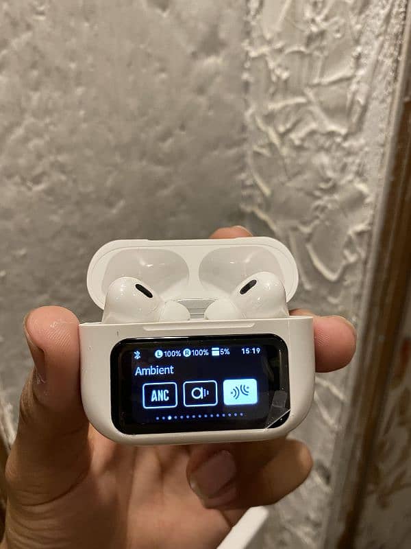 Airpods A9 pro with LCD DISPLAY 1