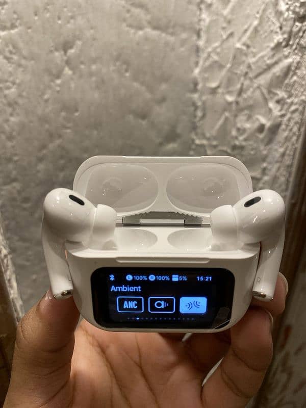 Airpods A9 pro with LCD DISPLAY 2