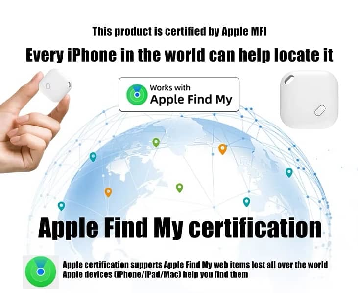 GPS Tracker - Work with Apple Find My 5