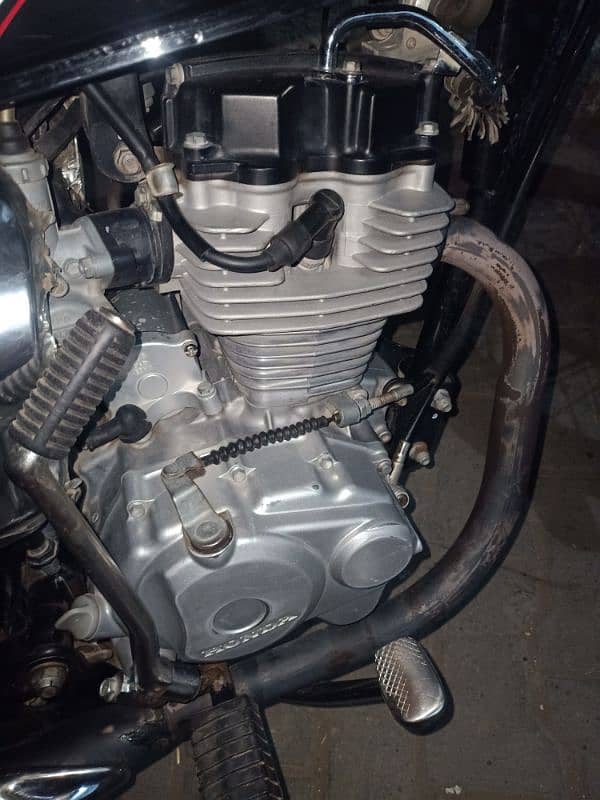 honda 125 with gold number urgent sale 2