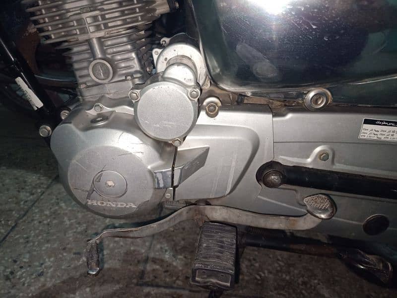 honda 125 with gold number urgent sale 11