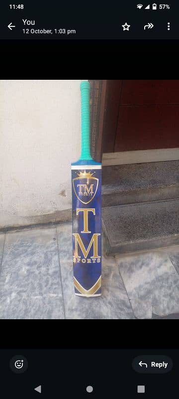 want to exchange TM edition bat fully one cane handle 1