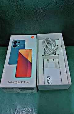 Xiaomi Redmi note 13 pro 8/256 4 months warnty left all accessories