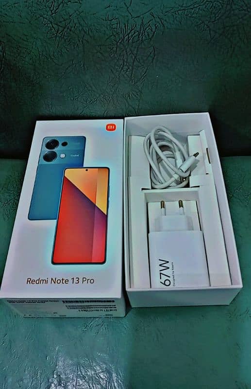 Xiaomi Redmi note 13 pro 8/256 4 months warnty left all accessories 0