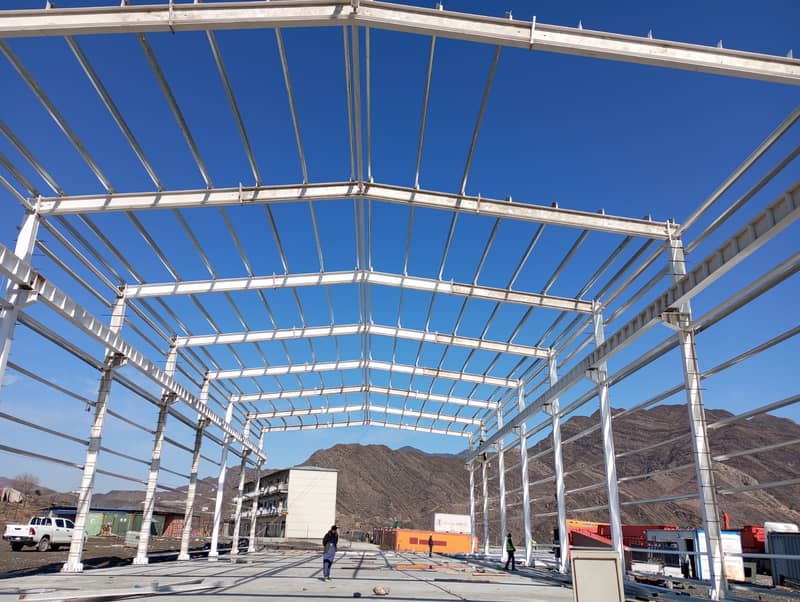 Aircraft Hangars shed Structures  Marquee Shades steel structure 6