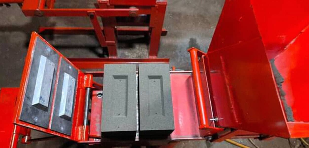 Manual mud block making machine, Manual clay bricks making machine 7