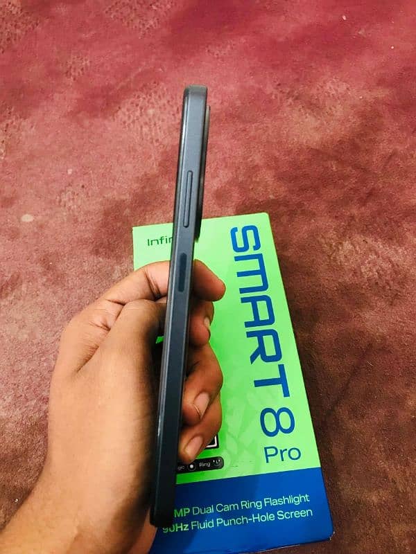 infinix smart 8pro 4gb ram 128gb mamre full box 10by10 All OK 5