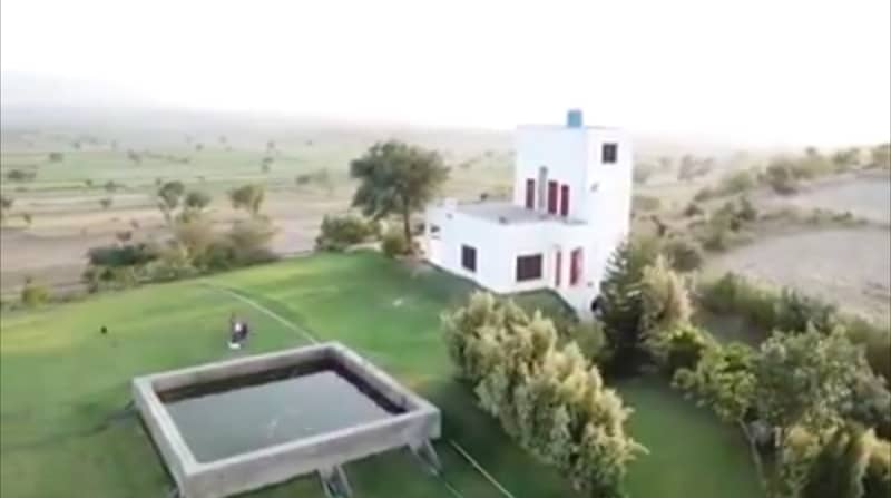 20 Kanal farm house for sale in kallar kahar M2 interchange prime location reasonable 1