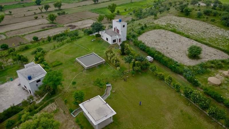 20 Kanal farm house for sale in kallar kahar M2 interchange prime location reasonable 7