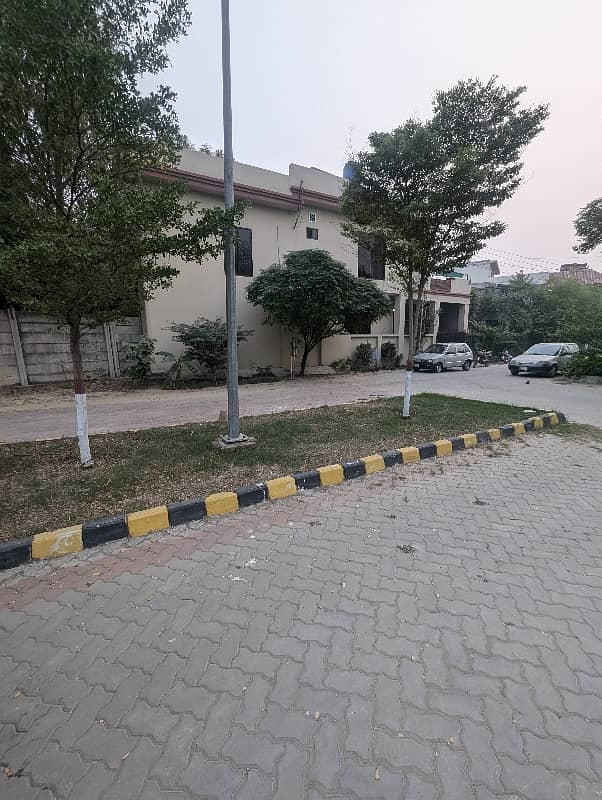 20 Marla plot 60 feet road C block Canal view Lahore 4