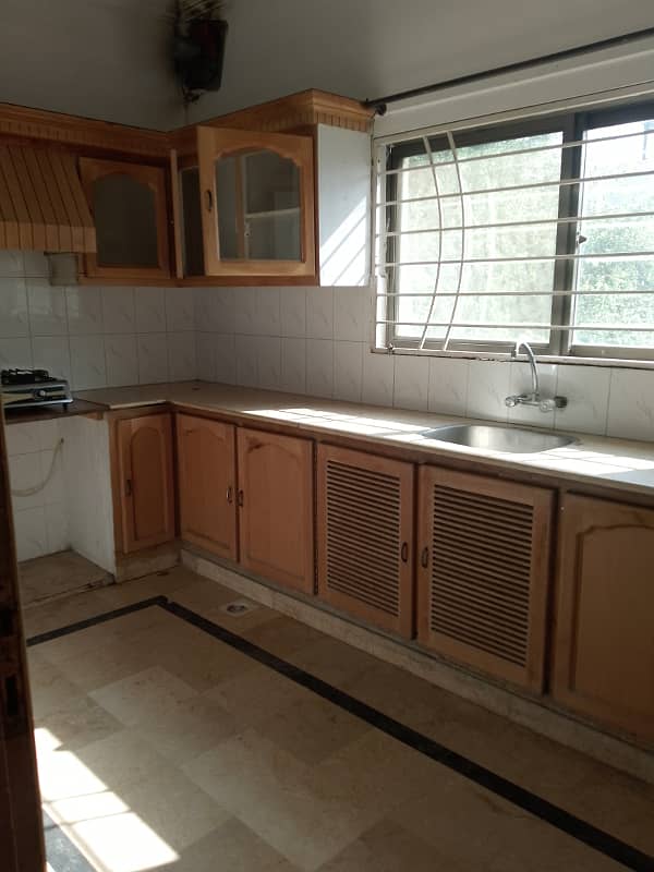 Like new upper portion for rent 2bedroom with attached bathroom drawingroom T V lounge kitchen 6