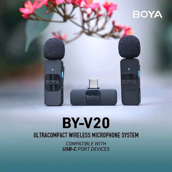 Boya V series Wireless Microphone | Boya V20 | Boya V2 |official store 0