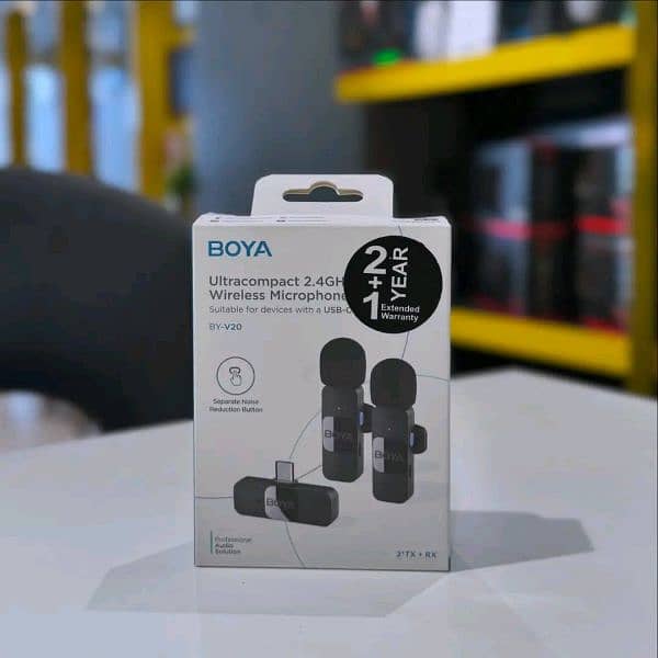 Boya V series Wireless Microphone | Boya V20 | Boya V2 |official store 2