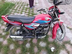 Honda Pridor 2018 good condition bike red color